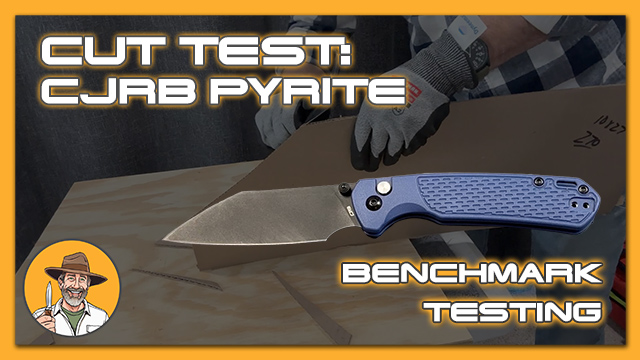 Cut Test: CJJRB Pyrite Light in AR-RPM9 Steel
