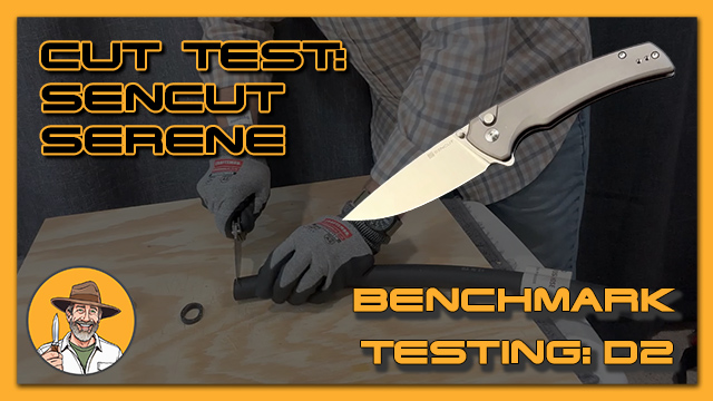 Cut Test: Sencut Serene in D2 Steel