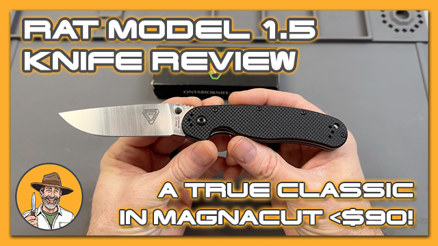 Ontario RAT Model 1.5 Knife Review – The Prefect Bug Out Kit Knife!