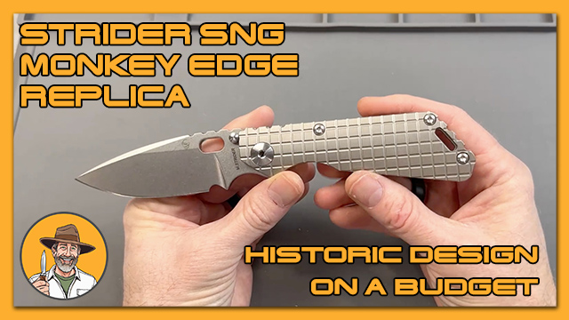 Strider SNG Monkey Edge Replica – Historic Military Design on a Budget