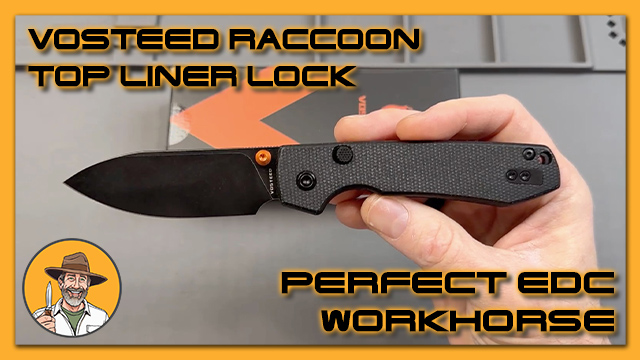 The Vosteed Raccoon Top Liner Lock – A Perfect EDC Workhorse