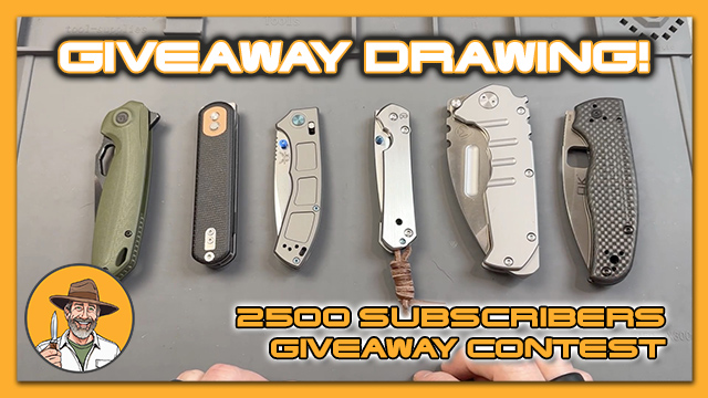 2500 Subscriber Giveaway Contest! Thank you!