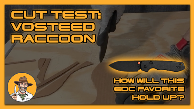 Testing the Vosteed Raccoon: EDC Favorite in Action