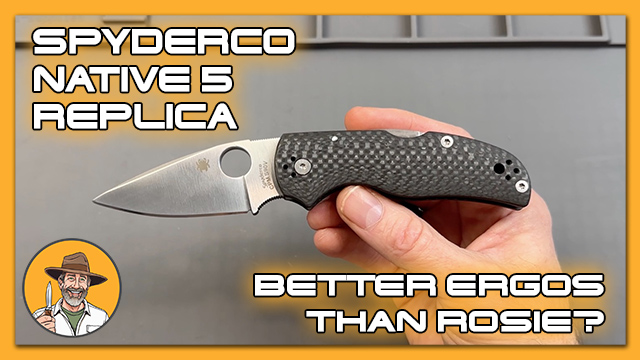 Spyderco Native 5 CF Replica: Better Than My Rosies?