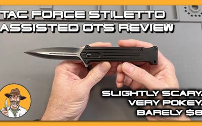 Tac Force Stiletto Review: Slightly Scary, Very Pokey, Barely $8