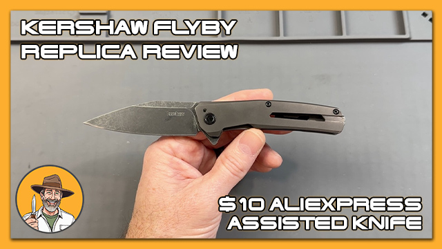 Kershaw Flyby Replica Review: $10 AliExpress Assisted Knife